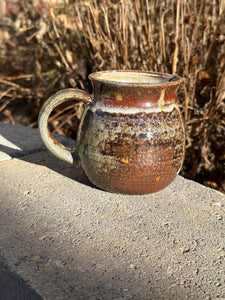 Soda fired mug - 11 oz