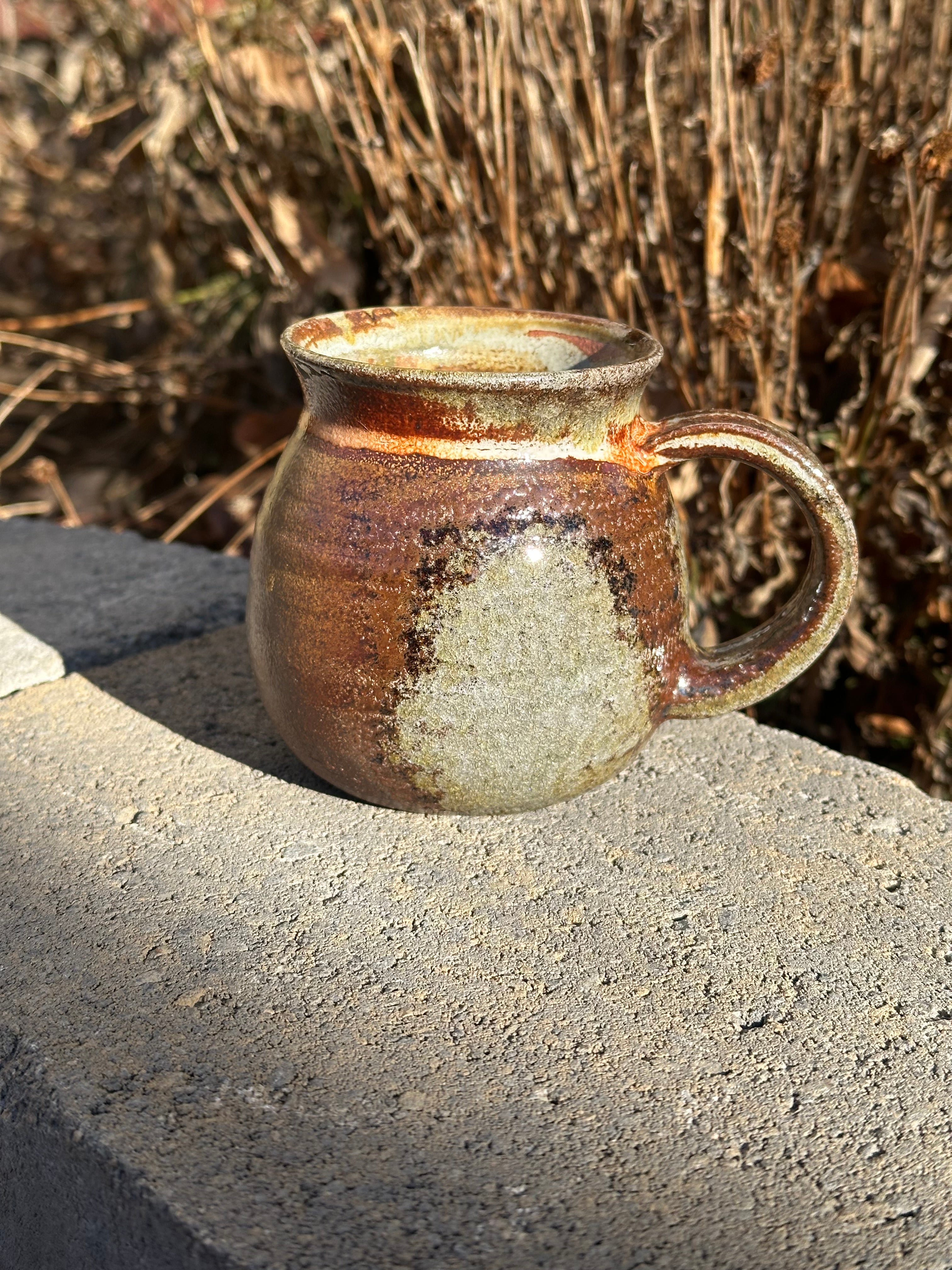 Soda fired mug - 11 oz